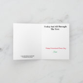 Internationale Roma-Tagskarte Karte (Innenseite)