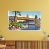 Internationale Spaltung Leinwanddruck (Insitu (Wohnzimmer))