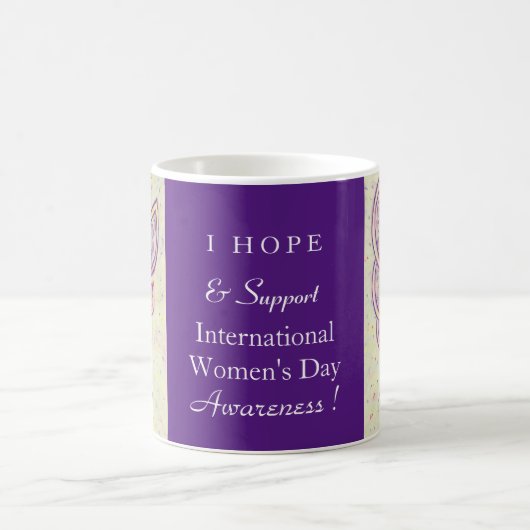 Internationale Tasse zur Sensibilisierung für den (Mittel)
