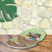 Internationale Teller für Tageszeitungen von Fraue