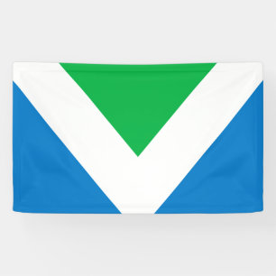 Internationale Vegan-Flagge Banner
