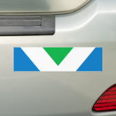 Internationale Vegane Flagge Autoaufkleber (Auf Auto)