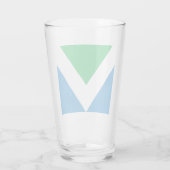 Internationale Vegane Flagge Glas (Rückseite)