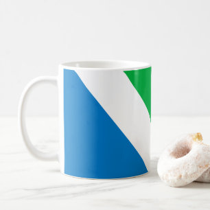 Internationale Vegane Flagge Kaffeetasse