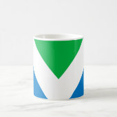 Internationale Vegane Flagge Kaffeetasse (Mittel)