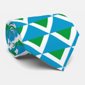 Internationale vegane Flagge Krawatte (Gerollt)