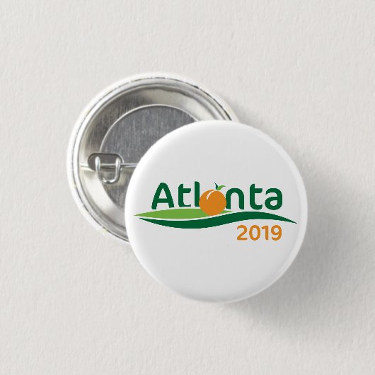 Internationale Versammlung 2019 Atlantas Georgia Button (Vorne & Hinten)
