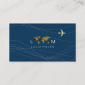 Internationale Visitenkarte für einen Agent (Vorderseite)