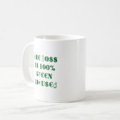 Internationale Währungssymbole, Boss Green Kaffeetasse (Vorderseite Links)