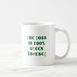 Internationale Währungssymbole, Boss Green Kaffeetasse