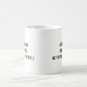 Internationale Währungssymbole Grüne Boss Finance Kaffeetasse (Mittel)
