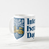 Internationale Wappenkunde-TagesTasse Kaffeetasse (Vorderseite Links)