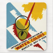 Internationale Wasserfarbenausstellung Mousepad (Vorne)