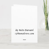 Internationale Weihnachtskarte Feiertagskarte (Rückseite)