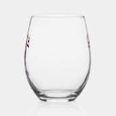 Internationale Weinroute Mendrisiotto Weinglas Ohne Stiel (Links)