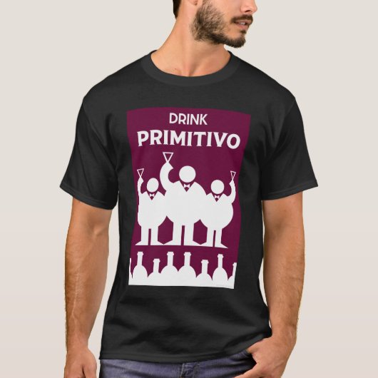 Internationale Weintage Primitovo T-Shirt (Vorderseite)