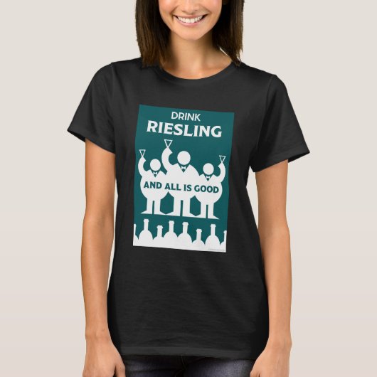 Internationale Weintage Reisling T - Shirt (Vorderseite)