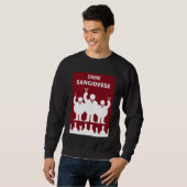 Internationale Weintage Sangiovese Sweatshirt (Vorne ganz)