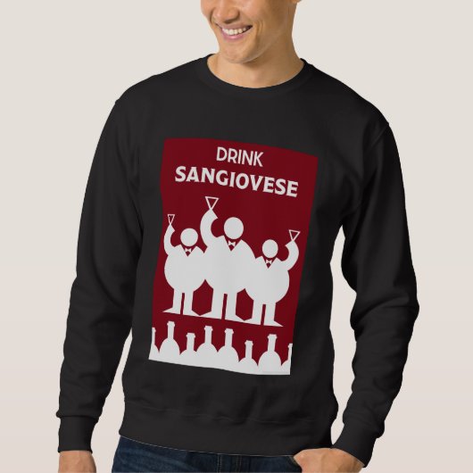 Internationale Weintage Sangiovese Sweatshirt (Vorderseite)