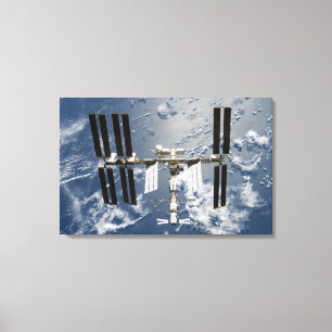 Internationale Weltraumstation 14 Leinwanddruck