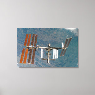 Internationale Weltraumstation 15 Leinwanddruck