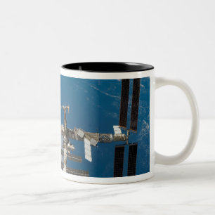 Internationale Weltraumstation 18 Zweifarbige Tasse