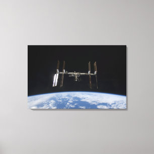 Internationale Weltraumstation 19 Leinwanddruck