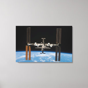 Internationale Weltraumstation 19 Leinwanddruck
