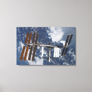 Internationale Weltraumstation 22 Leinwanddruck