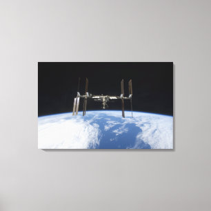 Internationale Weltraumstation 22 Leinwanddruck