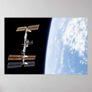 Internationale Weltraumstation 23 Poster