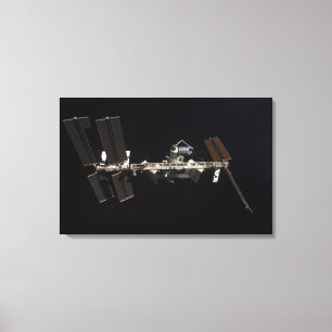 Internationale Weltraumstation 24 Leinwanddruck