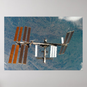 Internationale Weltraumstation 26 Poster