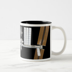 Internationale Weltraumstation 26 Zweifarbige Tasse