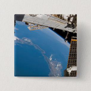 Internationale Weltraumstation 27 Button