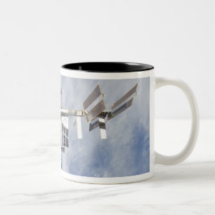Internationale Weltraumstation 4 Zweifarbige Tasse