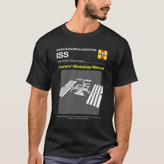 Internationale Weltraumstation T-Shirt (Vorderseite)
