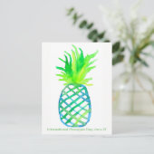 Internationaler Ananas-Tag 27. Juni Postkarte (Stehend Vorderseite)
