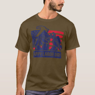 Internationaler Arbeitstag - Happy Labour Day Amer T-Shirt