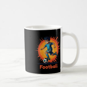 Internationaler Athletischer Fußballspieler  Kaffeetasse