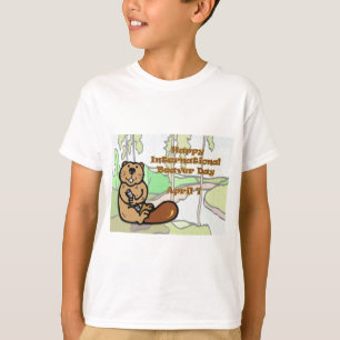 Internationaler Biber-Tag am 7. April T-Shirt