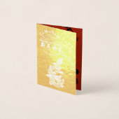 Internationaler chinesischer Neujahrsdrache 2024 F Folienkarte (Vorderseite)