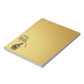 Internationaler chinesischer Neujahrsdrache 2024 S Notizblock (Rotiert)