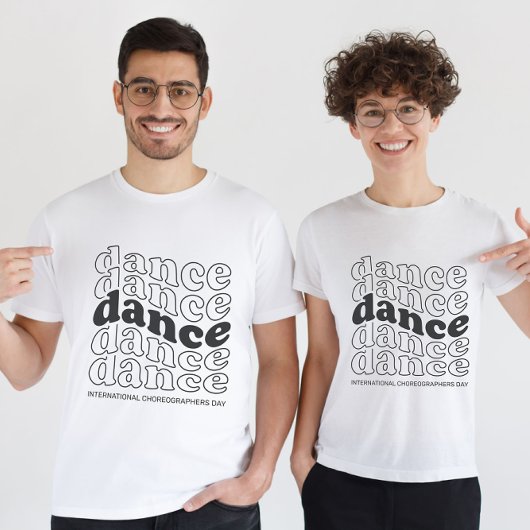 Internationaler Choreograf-Tag T-Shirt