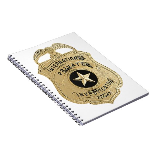 Internationaler Detektiv Notizblock (Rechte Seite)
