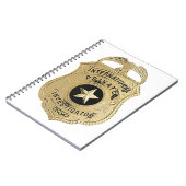 Internationaler Detektiv Notizblock (Linke Seite)