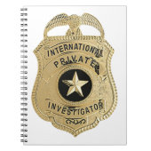 Internationaler Detektiv Notizblock (Vorderseite)