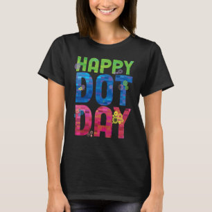 Internationaler Dot Day 2022 - farbenfroher Polka  T-Shirt