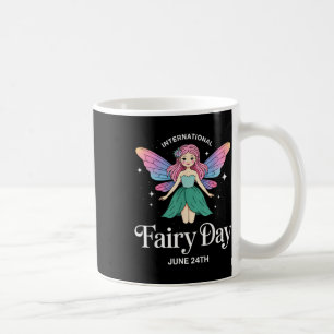Internationaler Feentag 24. Juni Feen-Fantasie Lo Kaffeetasse