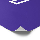 Internationaler Flughafen Denver Poster (Ecke)